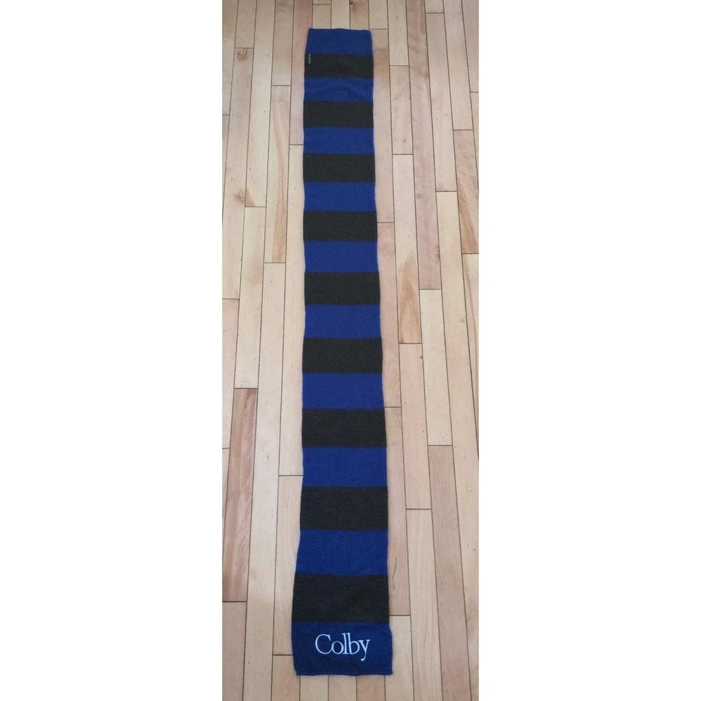 Colby College Maine Adult Winter Scarf